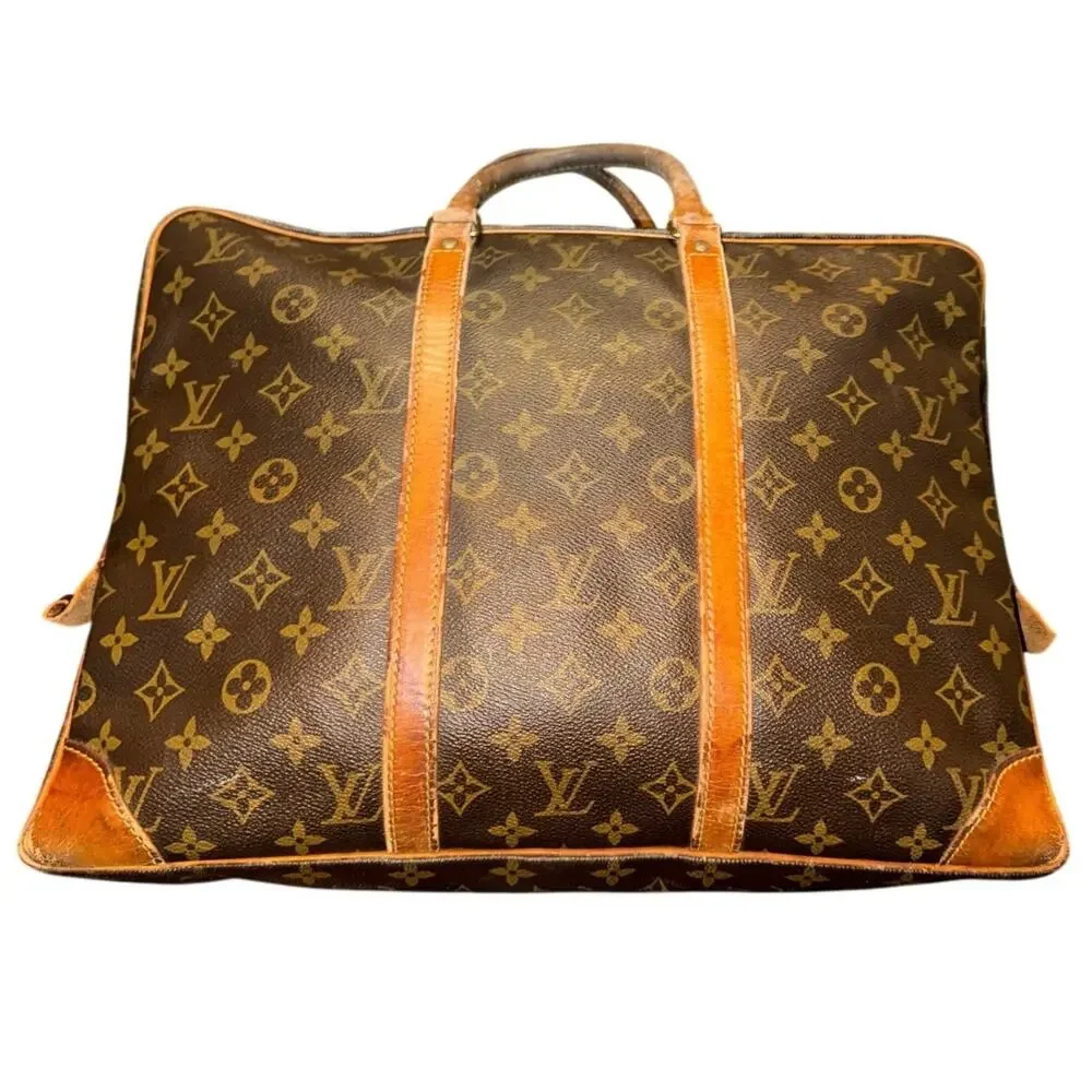 LOUIS VUITTON Serviette Ambassadeur Vintage Soft Briefcase / Leather Satchel